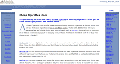 Desktop Screenshot of cheap-cigarettes.com