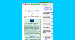 Desktop Screenshot of cheap-cigarettes.co.za
